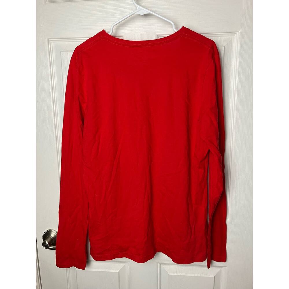 Chicago Blackhawks Chi NHL T- Shirt Red Long Sleeve Women Size XL Hockey - Picture 8 of 8